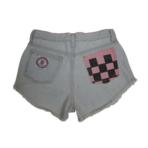 Chewman Limited Womens Jean Shorts Made in Italy - Picture 1 of 9